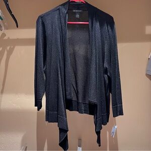 Navy Sparkle INC Cardigan